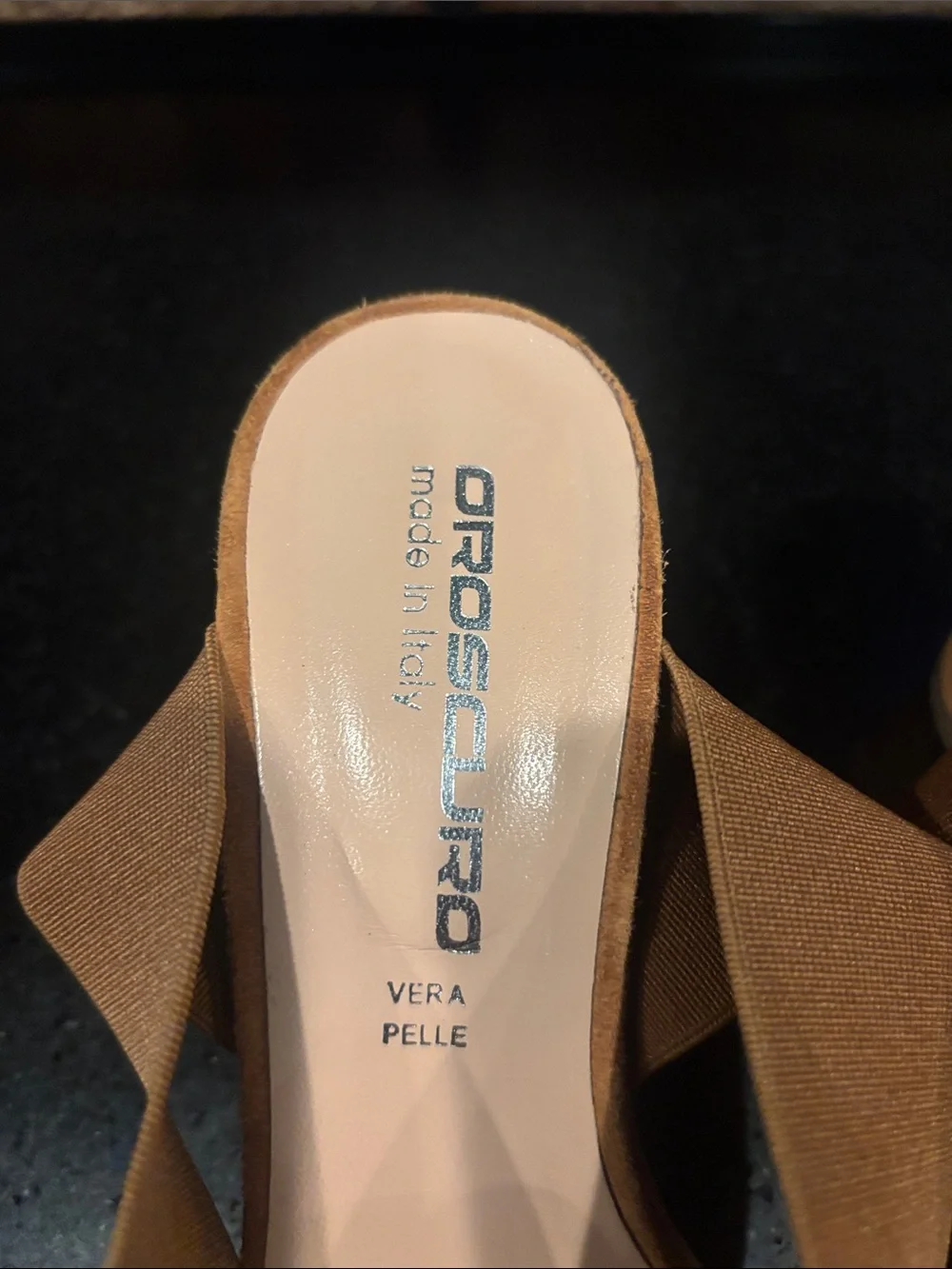 Vecceli Italy elegant tan